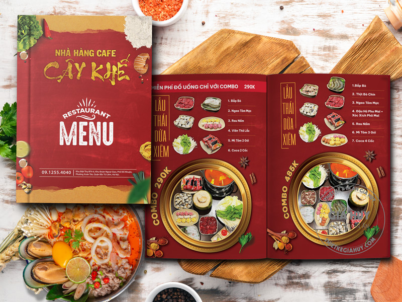 In formex menu nhà hàng Quảng Trị năm 2025 – Giải pháp in ấn chuyên nghiệp, sang trọng và bền đẹp 3 In formex menu nhà hàng Quảng Trị