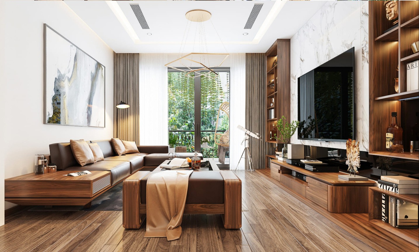 Làm nội thất chung cư giá rẻ Huế 2025