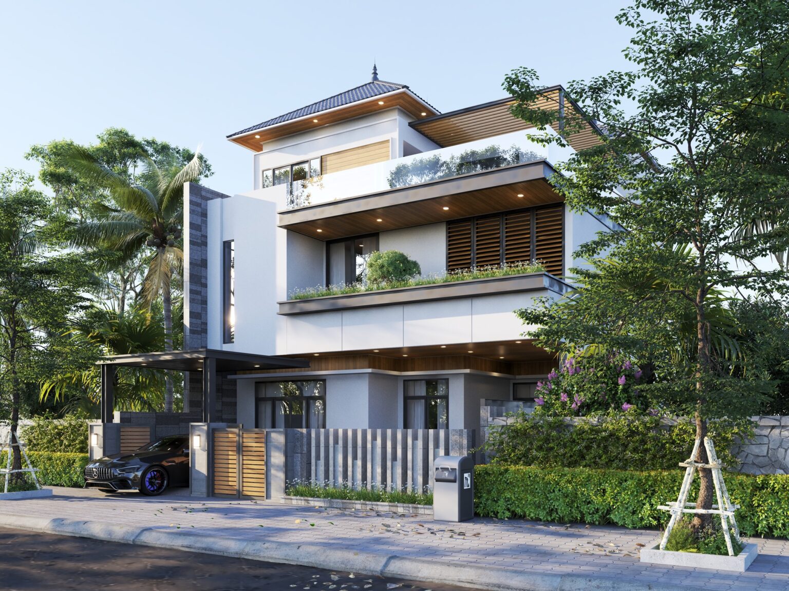 Thi Công Hoàn Thiện Biệt Thự Huế 2025