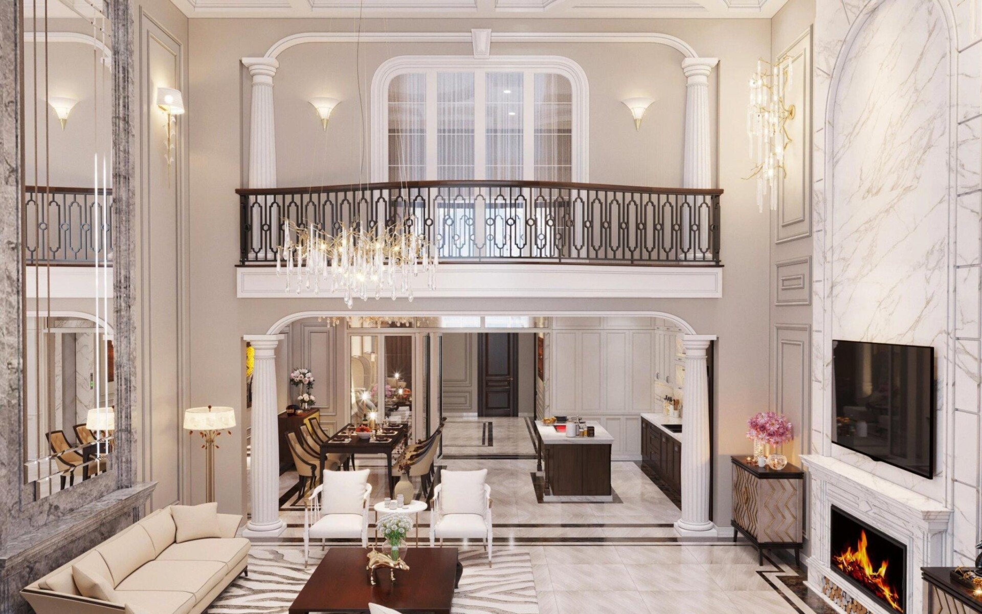 Thi Công Hoàn Thiện Biệt Thự Huế 2025