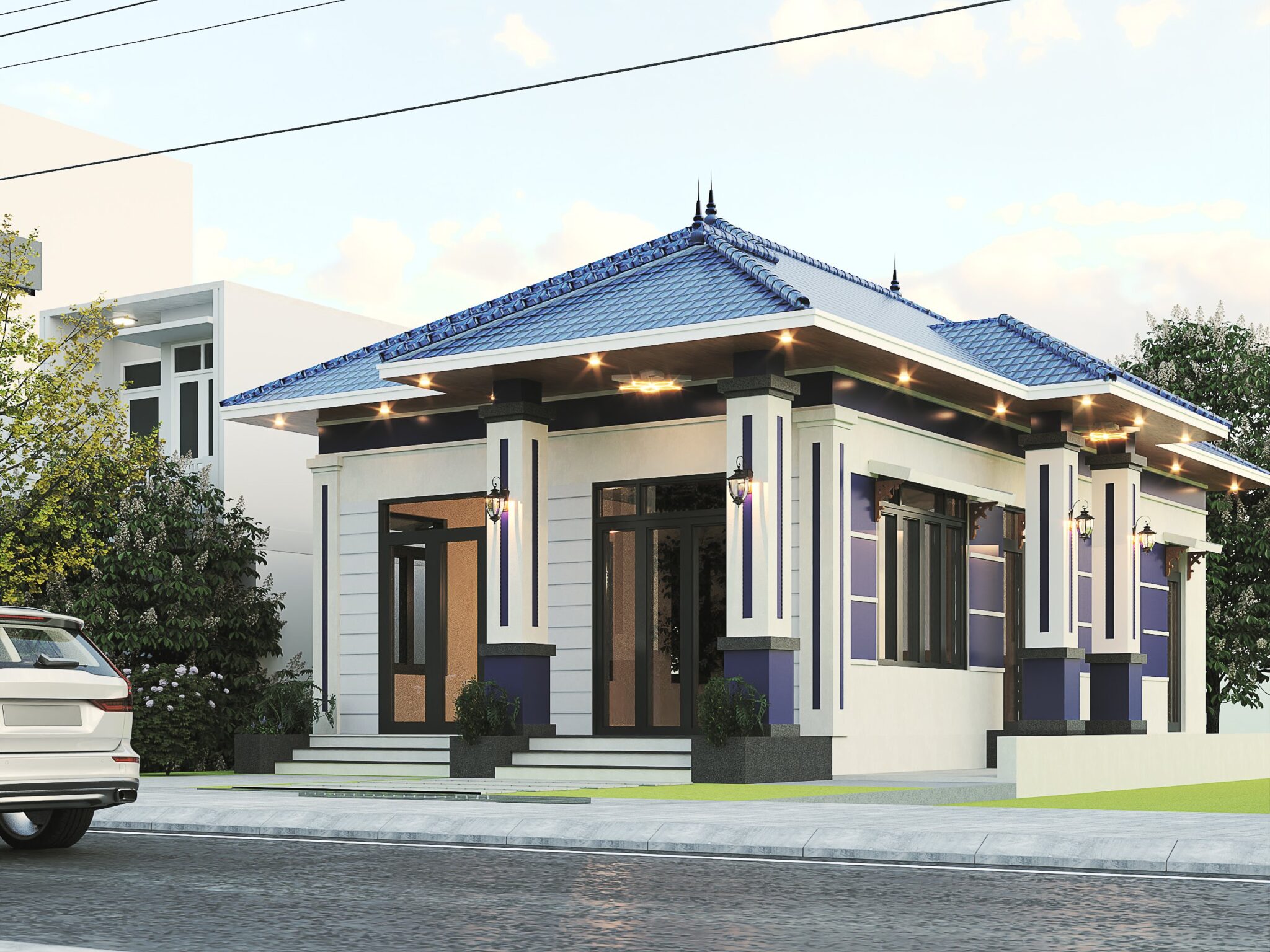 Mô tả: Thi công nhà đẹp Quảng Bình với móng chắc chắn, khung thép chịu lực và mái cách nhiệt bền bỉ trước mọi thời tiết Thi Công Nhà Đẹp Quảng Bình 2026