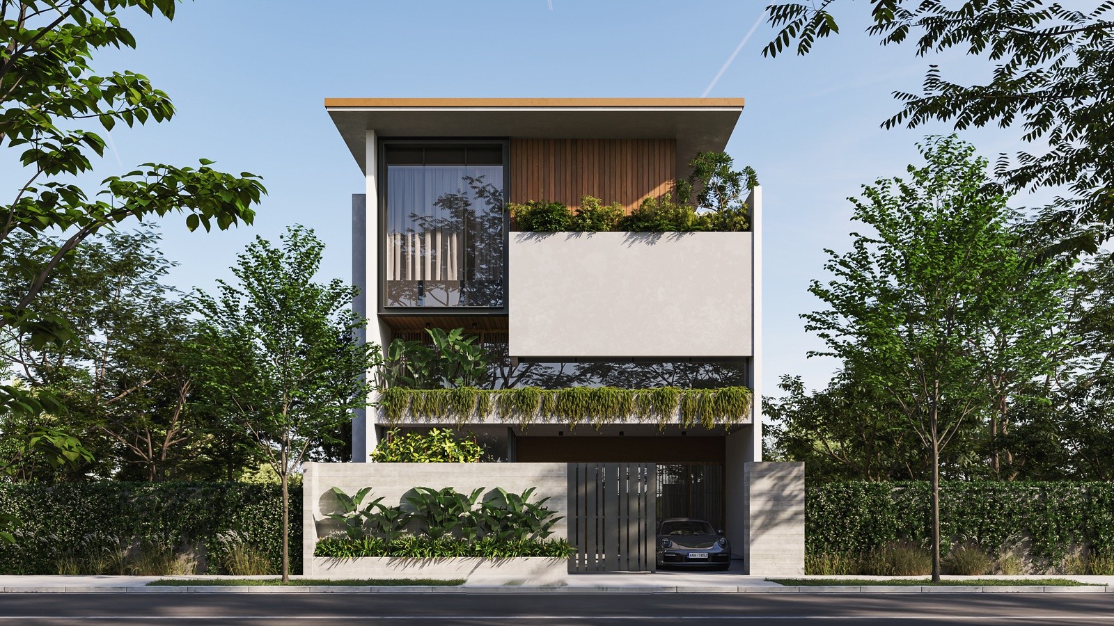 Thi công nhà đẹp Huế