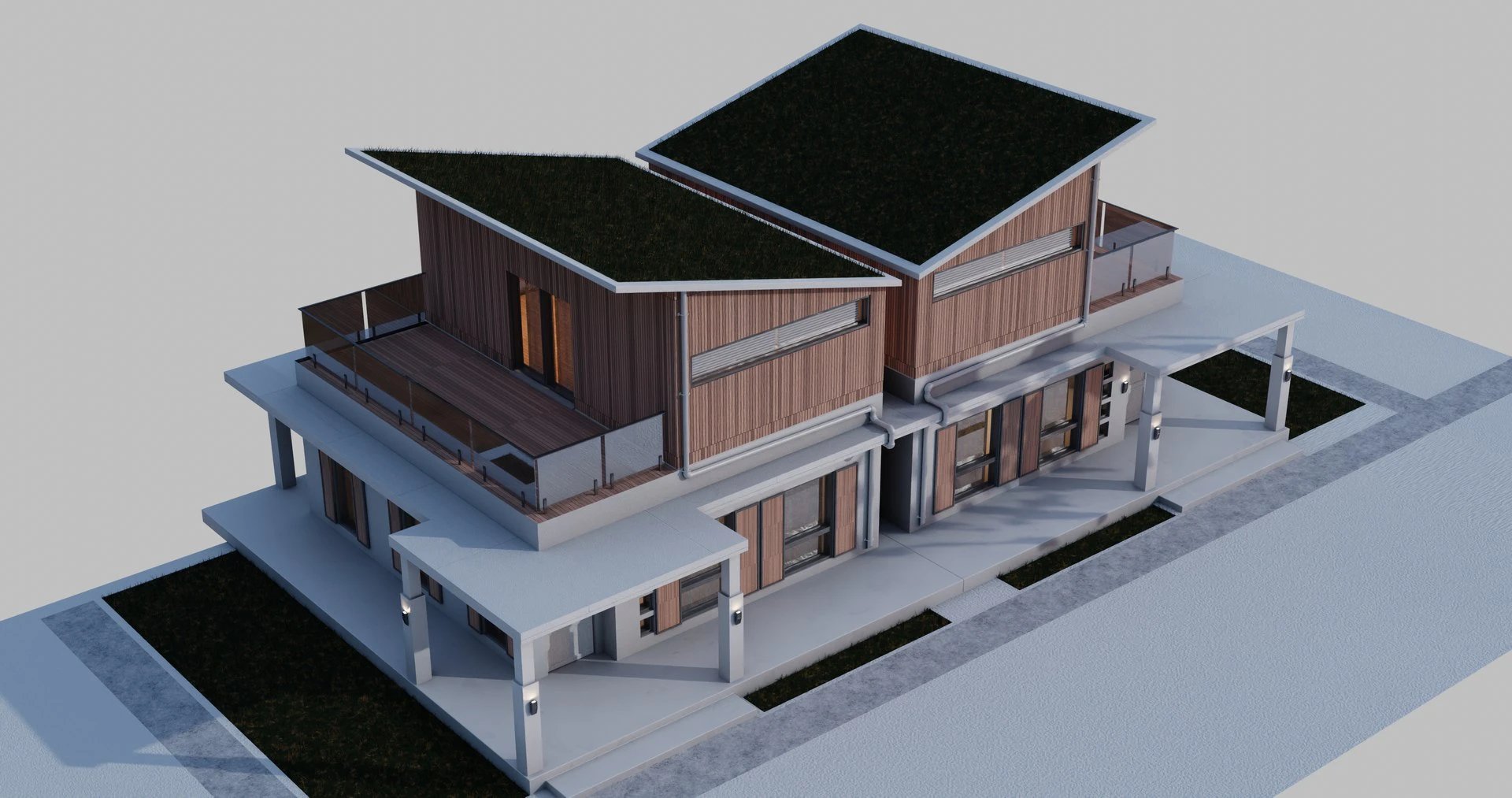 Thi Công Nhà Mái Lệch Hà Nội 2025