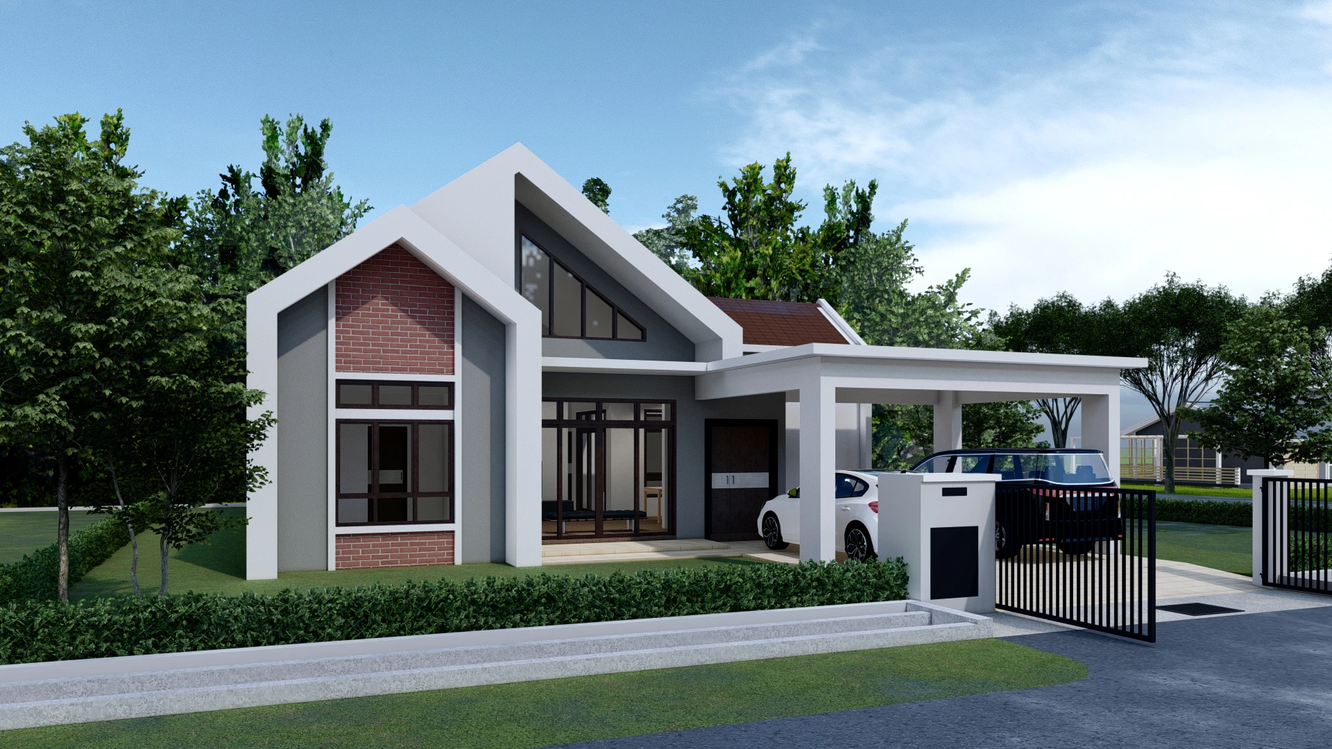 Thi Công Nhà Mái Lệch Hà Nội 2025