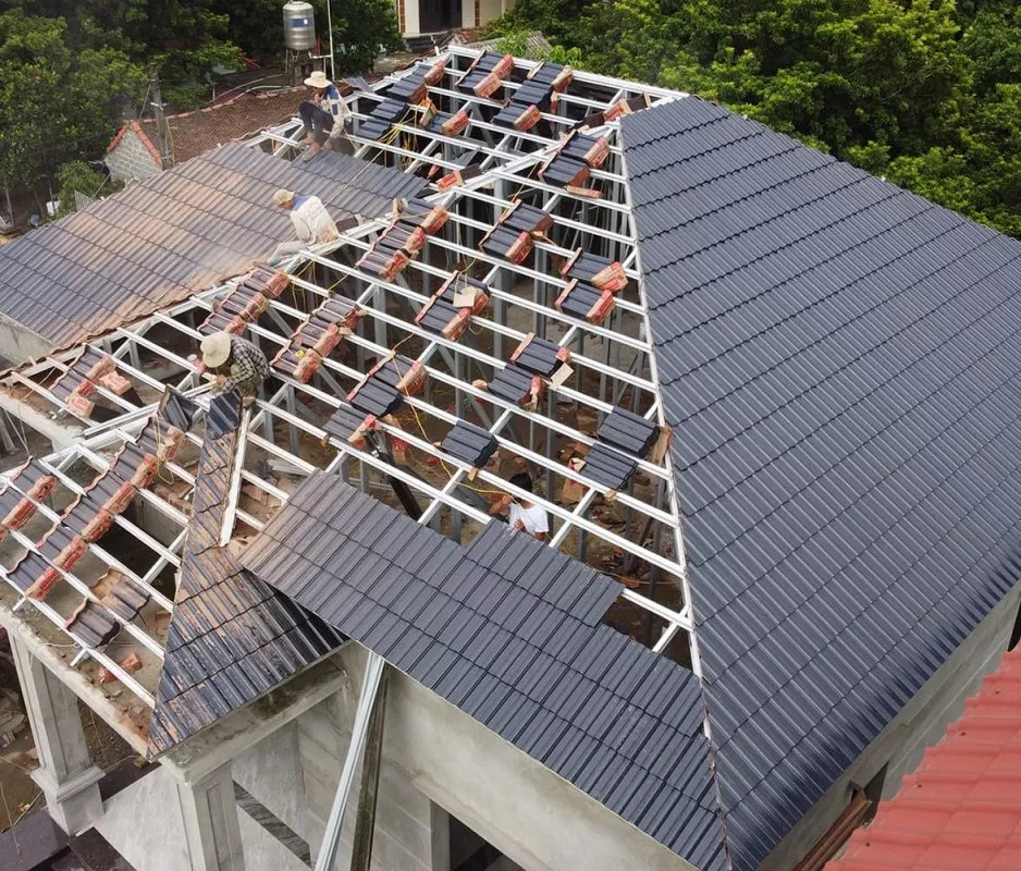 Thi Công Nhà Mái Lệch Hà Nội 2025