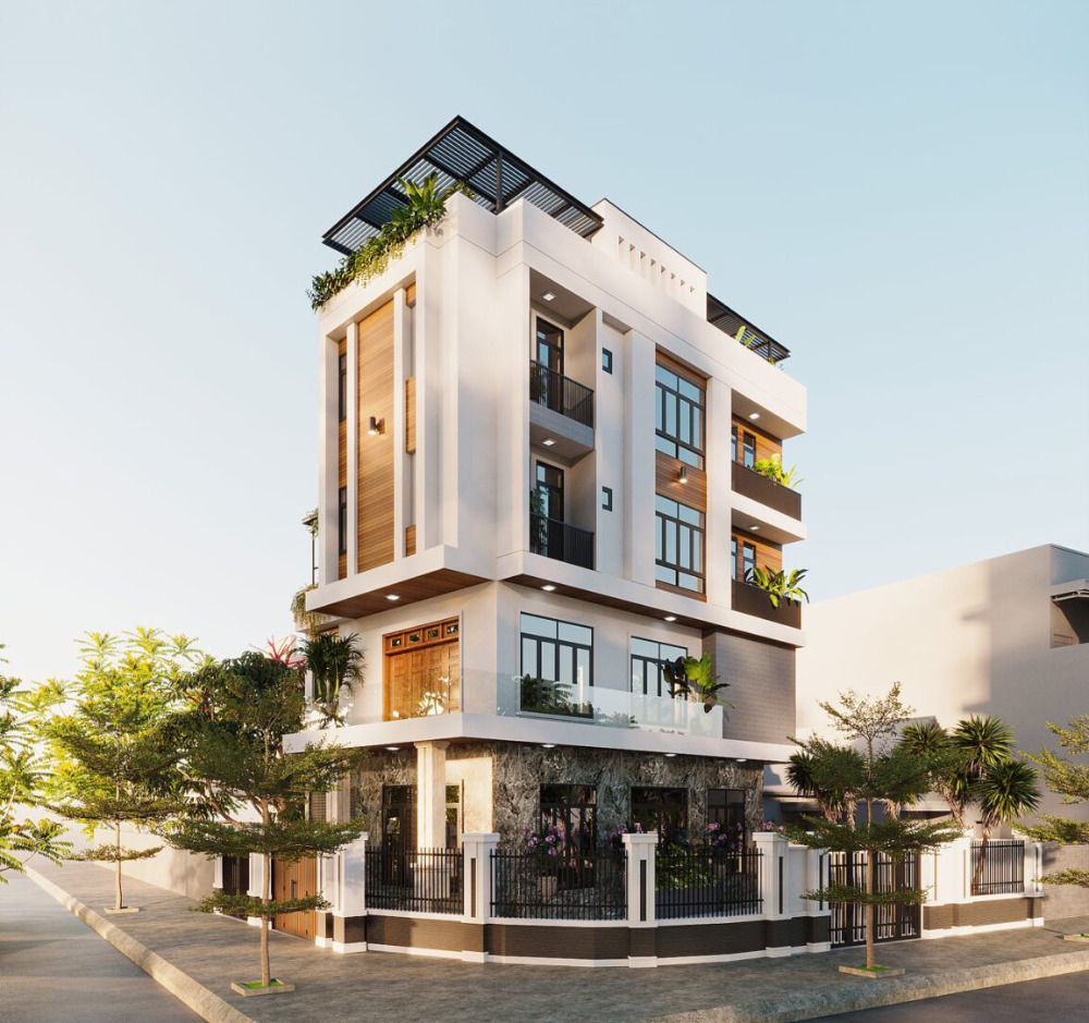 Mô tả: Thi công nhà ở Hà Nội với kiến trúc tối giản, ánh sáng tự nhiên Thi Công Nhà Ở Hà Nội 2025