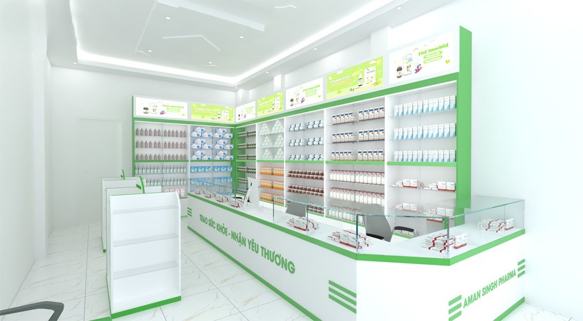Thi công nhà thuốc TP. Hồ Chí Minh năm 2025
