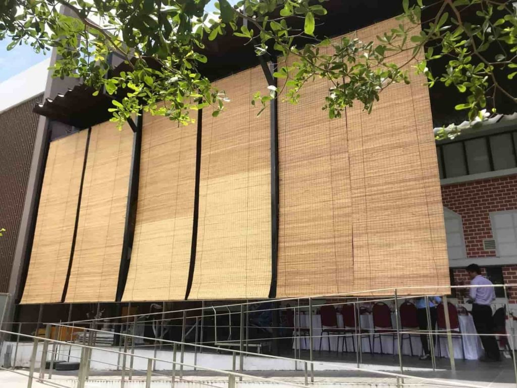 thi công thiết kế mành trúc tiệm cafe Đà Nẵng