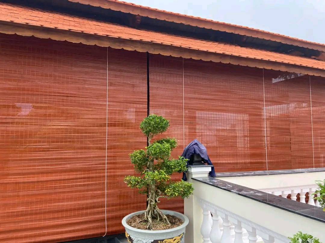 thi công thiết kế mành trúc tiệm cafe Đà Nẵng