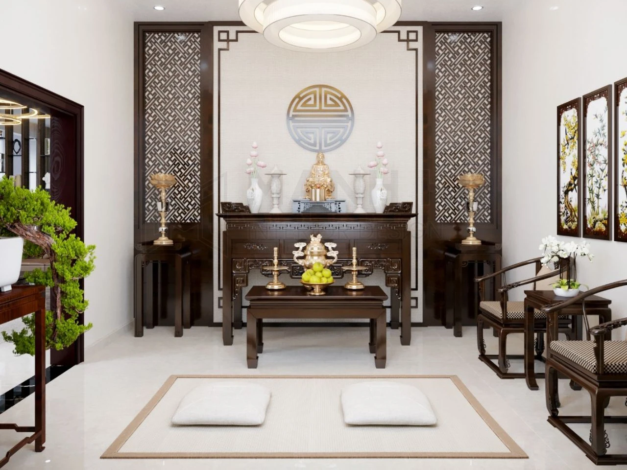 Thi Công Nội Thất Phòng Thờ Đà Nẵng 2025