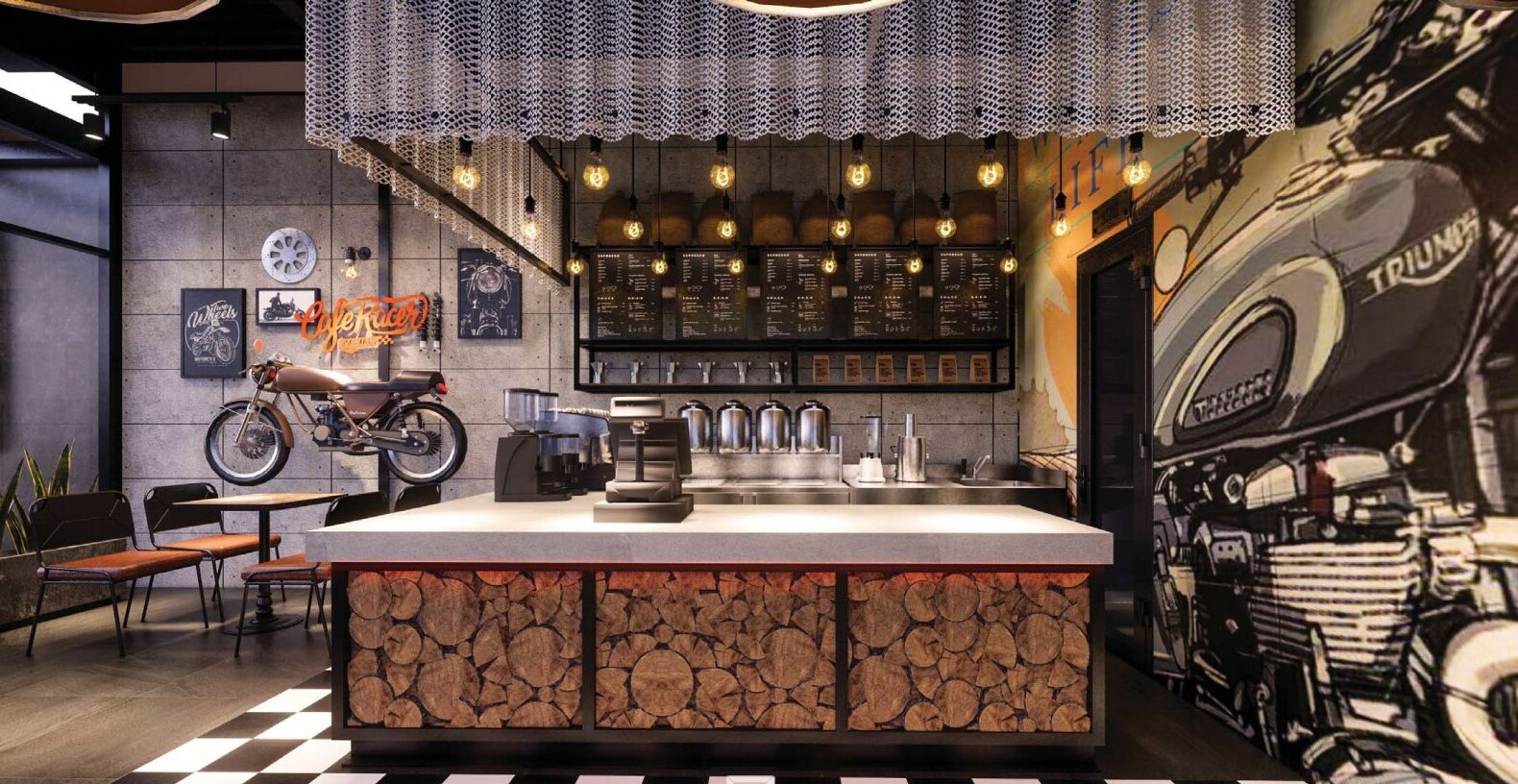 Thiết kế bar cafe tại đà nẵng