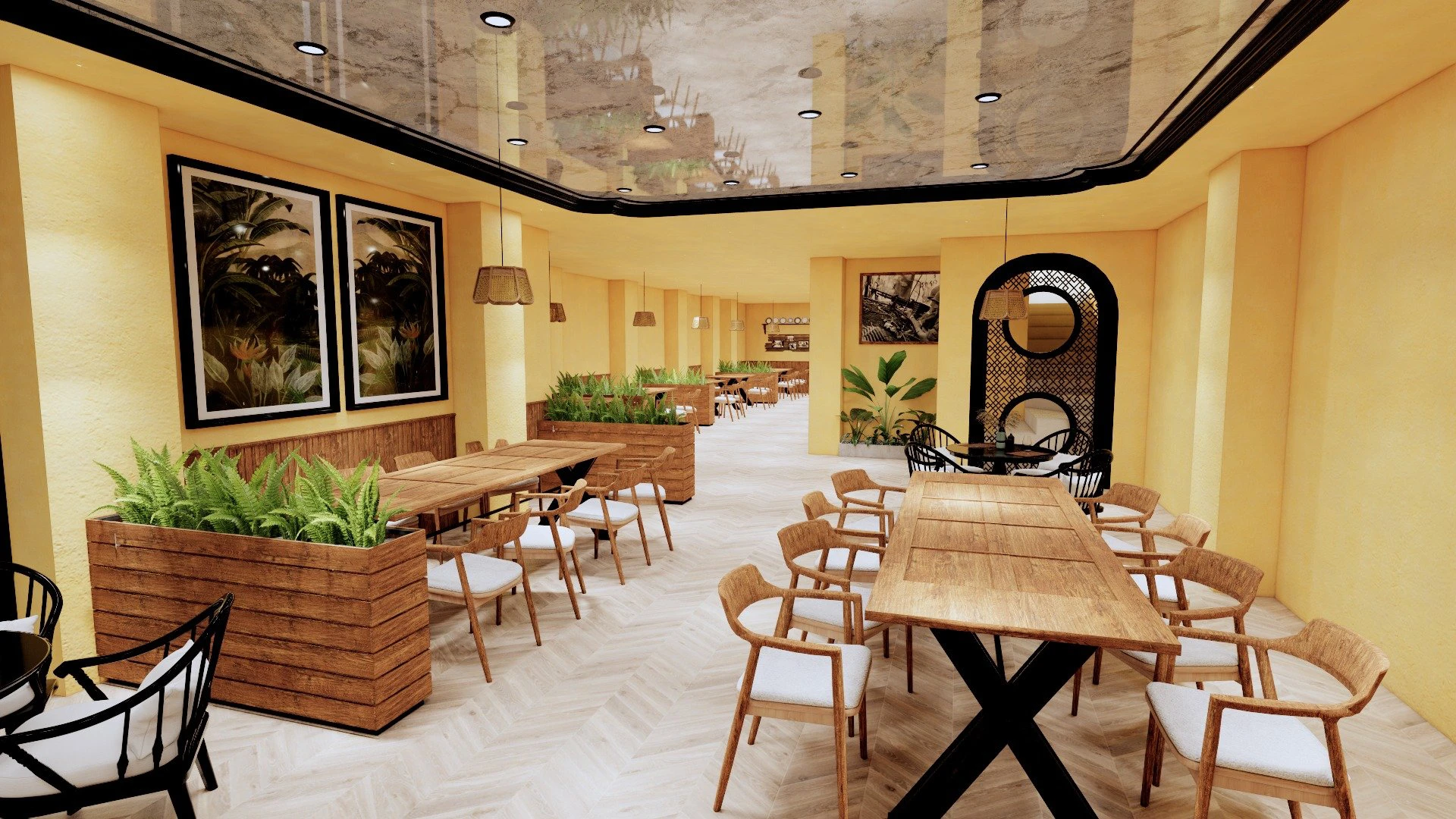 Thiết kế thi công quán ăn nhỏ trọn gói Quảng Ngãi