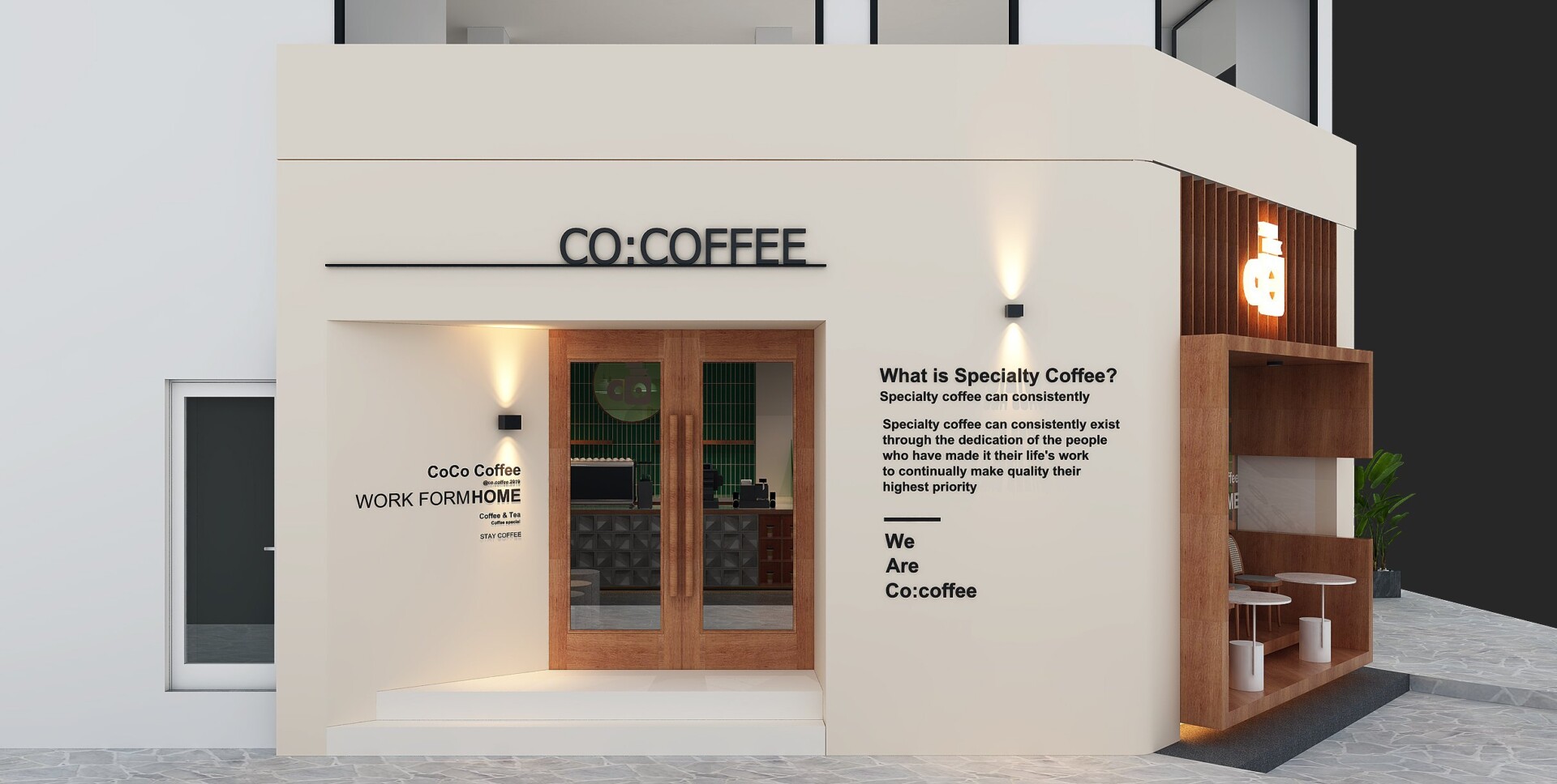 Thiết kế thi công quán cà phê Hà Nội