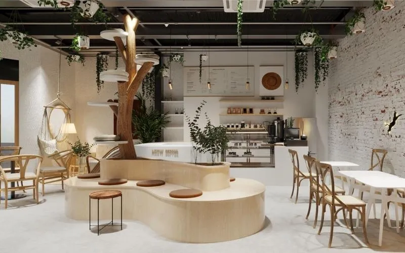 Thiết kế thi công quán cà phê Hà Nội