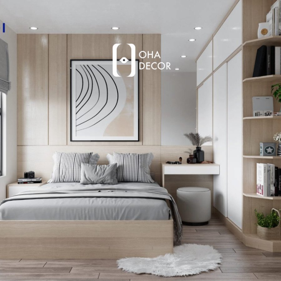 Thiết kế thi công nội thất phòng ngủ Huế | giải pháp toàn diện cho không gian 6 tu quan ao go go do 1 10