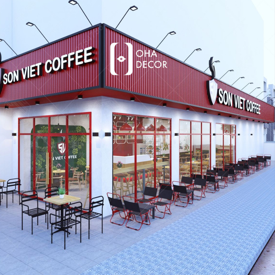 Thiết kế thi công quán cafe Quảng Ngãi | Giải pháp trọn gói giúp không gian kinh doanh ấn tượng 6 tu quan ao go go do 1 3