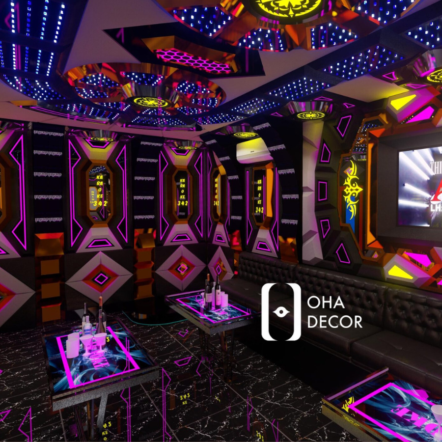 Thiết kế thi công quán karaoke trọn gói Hồ Chí Minh | Giải pháp tối ưu cho không gian giải trí 5 tu quan ao go go do 2 5