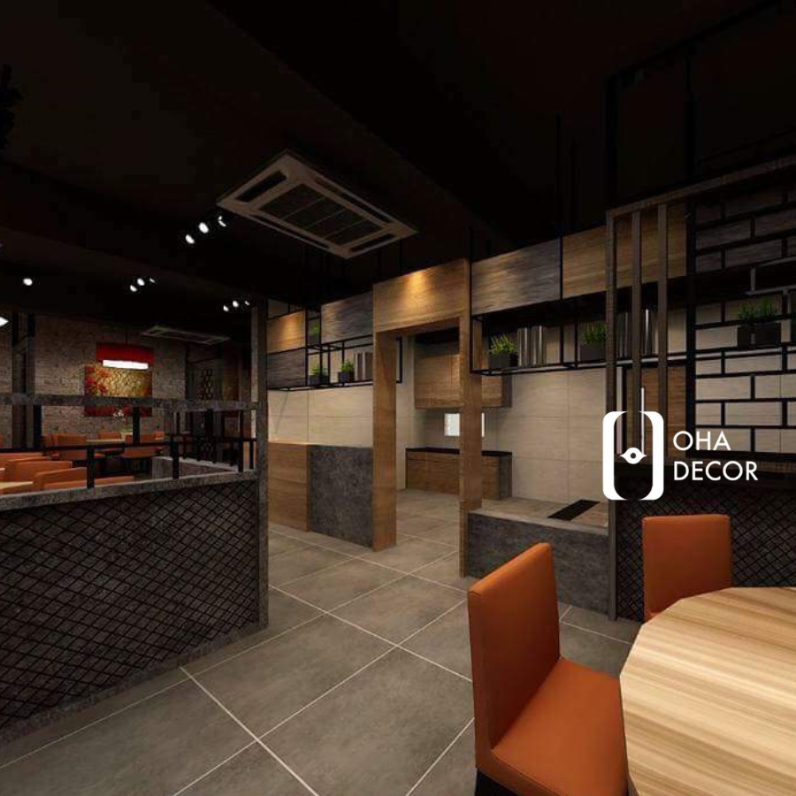 Thi công nhà hàng lẩu nướng Quảng Ngãi – Giải pháp tối ưu cho không gian kinh doanh 2 tu quan ao go go do 3 9