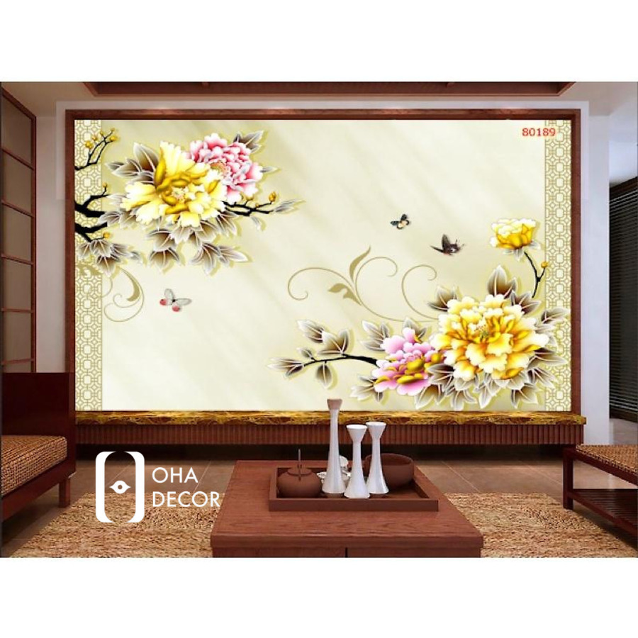 Tranh lụa dán tường 3D Quảng Trị | Sự lựa chọn hoàn hảo cho không gian sống 2 tu quan ao go go do 3