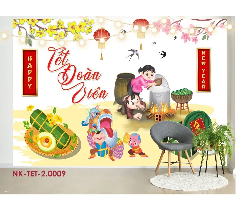 Tranh Tết Bính Ngọ 2026 Hà Nội 