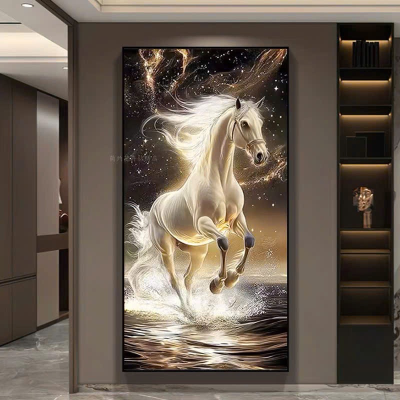 Mô tả: Tranh Tết mã đáo thành công tặng sếp Huế 2026 khắc lời chúc + tên riêng, khung gỗ óc chó cao cấp Tranh Tết Mã Đáo Thành Công Tặng Sếp Huế 2026