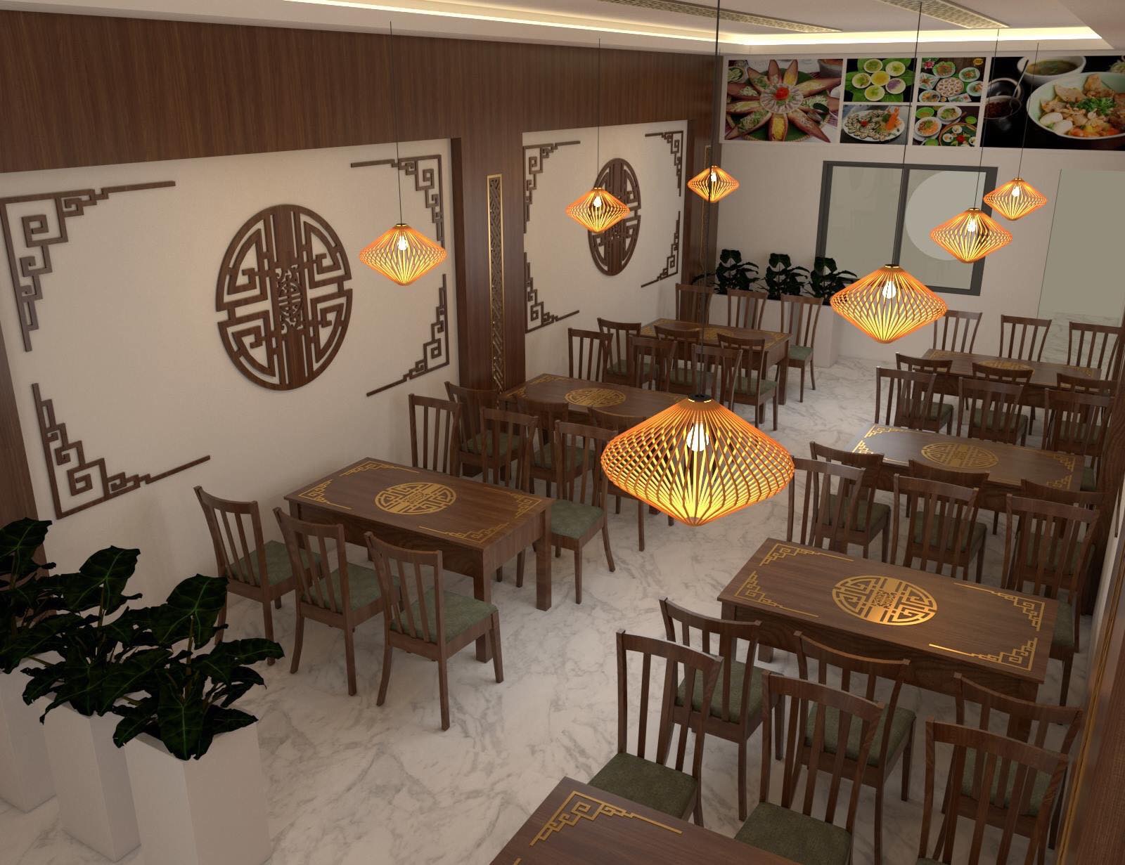 Thiết kế quán Huế 