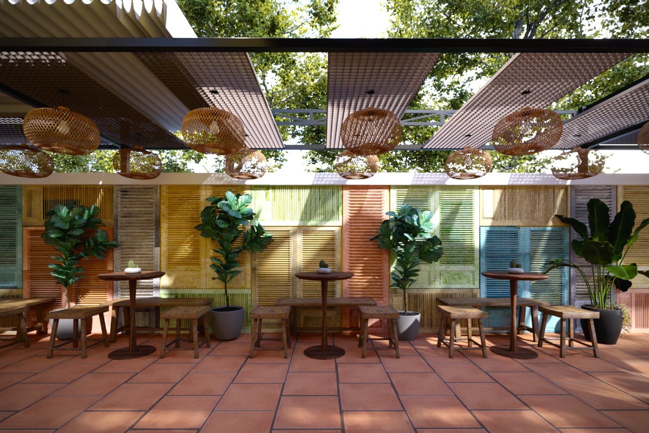 Thiết kế quán Huế 