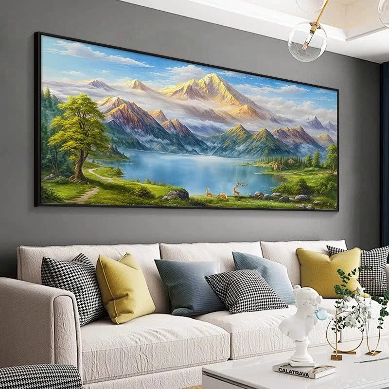 Tranh mặt gương phong thủy cho mệnh Thủy Đà Nẵng – Lựa chọn đẳng cấp cho gia chủ mệnh Thủy năm 2026 5 Tranh mặt gương phong thủy cho mệnh Thủy Đà Nẵng