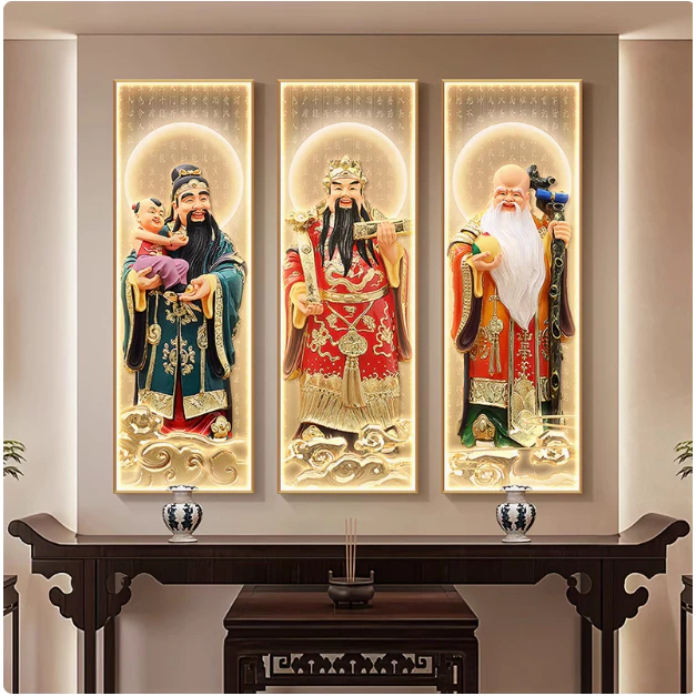 Tranh Tết Cùng Thần Tài Phúc Lộc Thọ Huế – Tạo không khí Tết ấm áp và phồn vinh năm 2026 3 Tranh Tết Cùng Thần Tài Phúc Lộc Thọ Huế