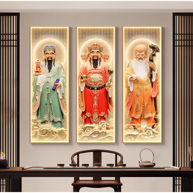 Tranh Tết Cùng Thần Tài Phúc Lộc Thọ Huế – Tạo không khí Tết ấm áp và phồn vinh năm 2026 7 Tranh Tết Cùng Thần Tài Phúc Lộc Thọ Huế