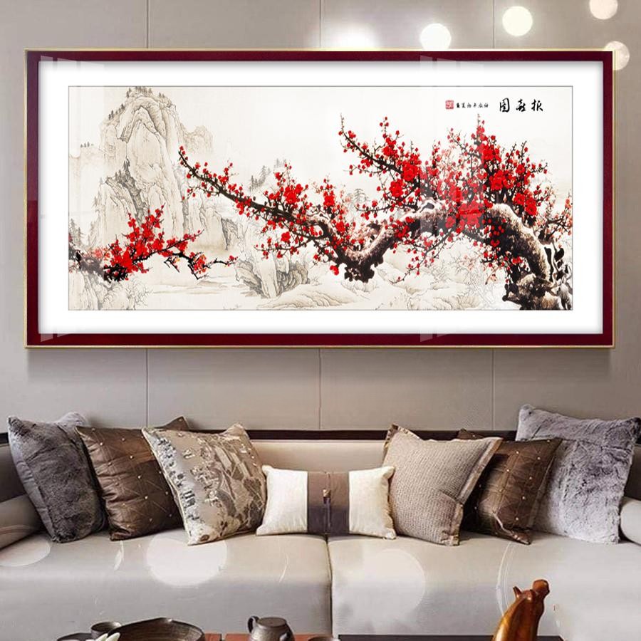 Tranh tết phong thủy Đà Nẵng