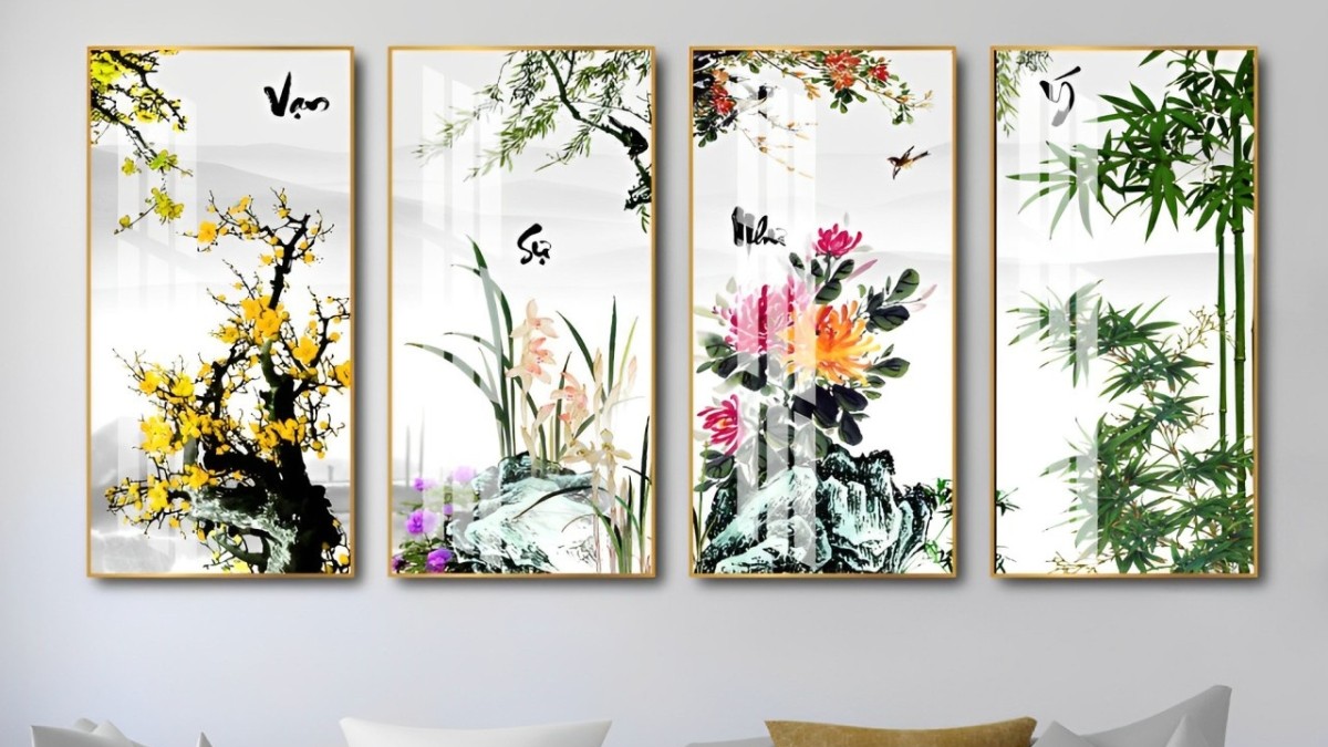 Tranh tết phong thủy Đà Nẵng