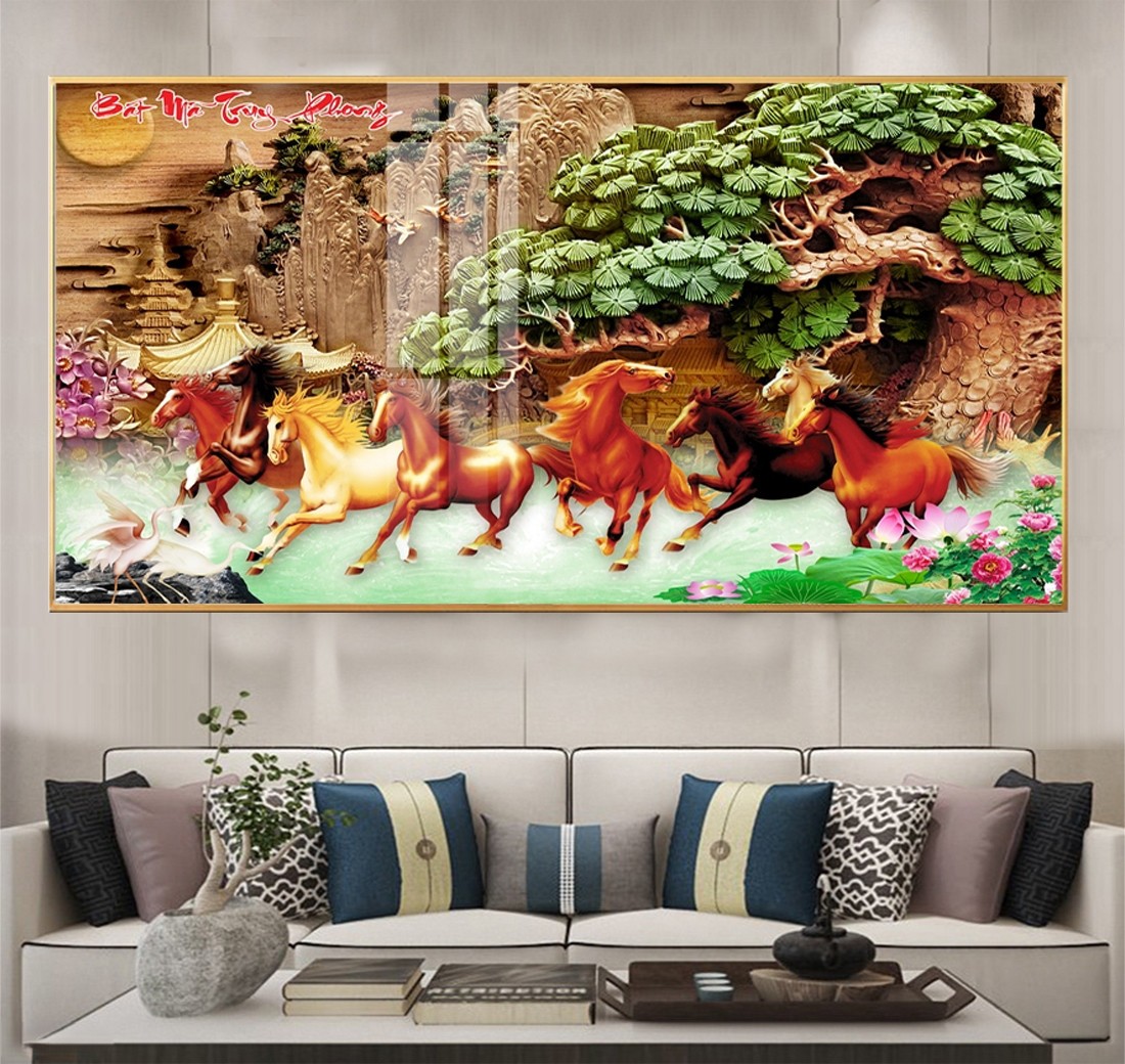 Tranh tết phong thủy tặng đối tác Đà Nẵng