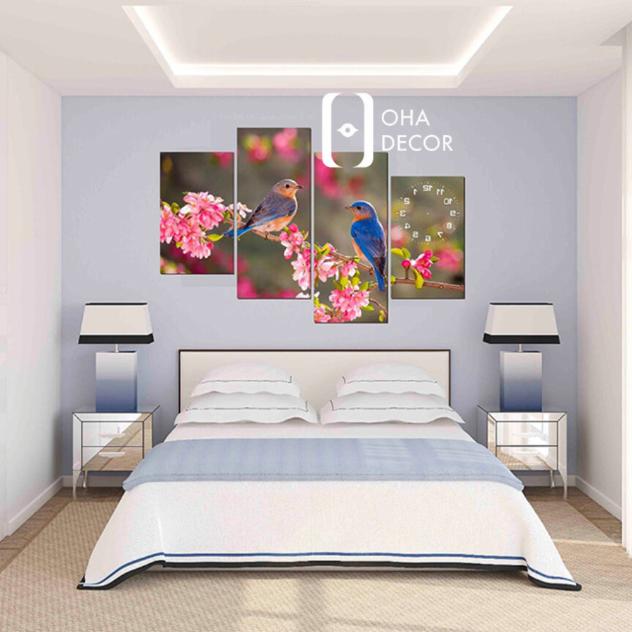 Tranh mặt gương uyên ương phòng ngủ TP. Hồ Chí Minh – Biểu tượng yêu thương nâng tầm không gian sống 6 tu quan ao go go do 1 4