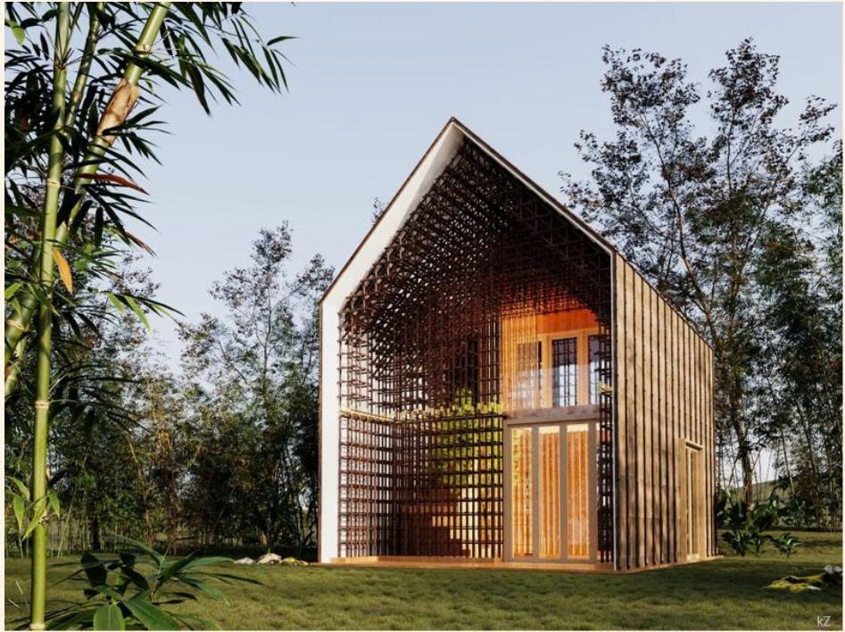 Nội thất tre từ S-Bambu Build.