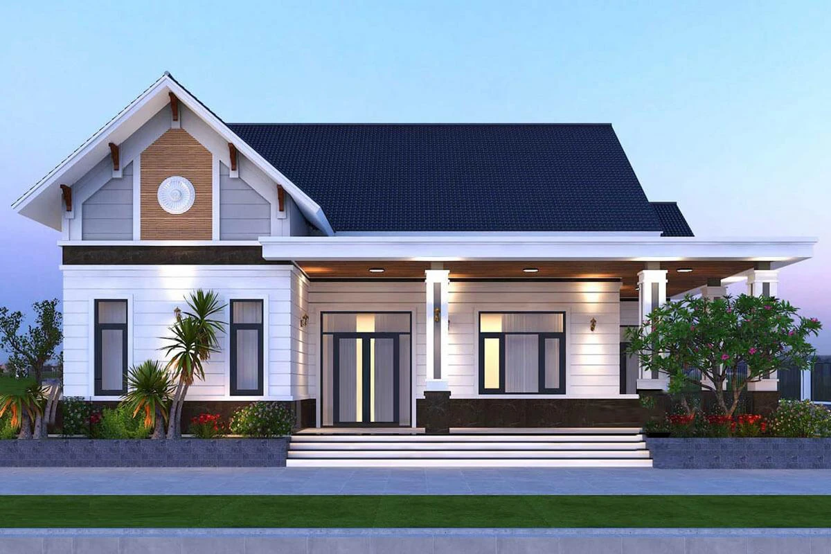 Nhà vườn cấp 4 nông thôn Đà Nẵng đẹp, tiết kiệm chi phí | Xu hướng 2026 4 Nhà vườn cấp 4 nông thôn Đà Nẵng