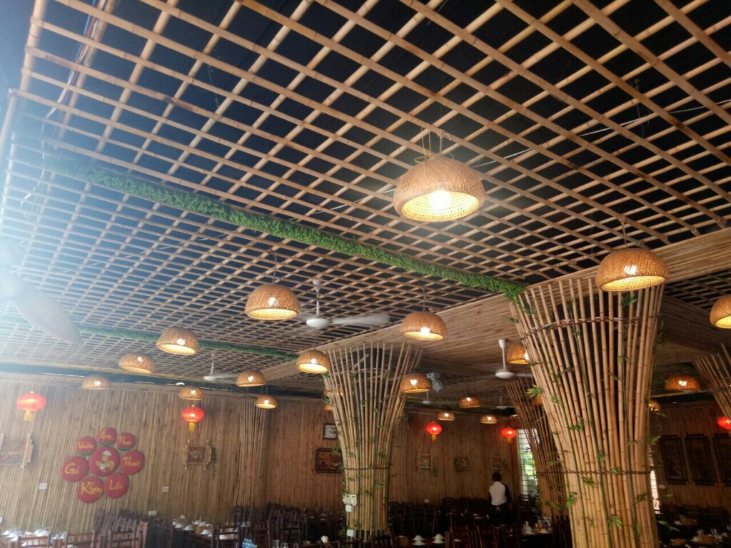 Hạng mục thiết kế thi công tre trúc tại Oha Decor