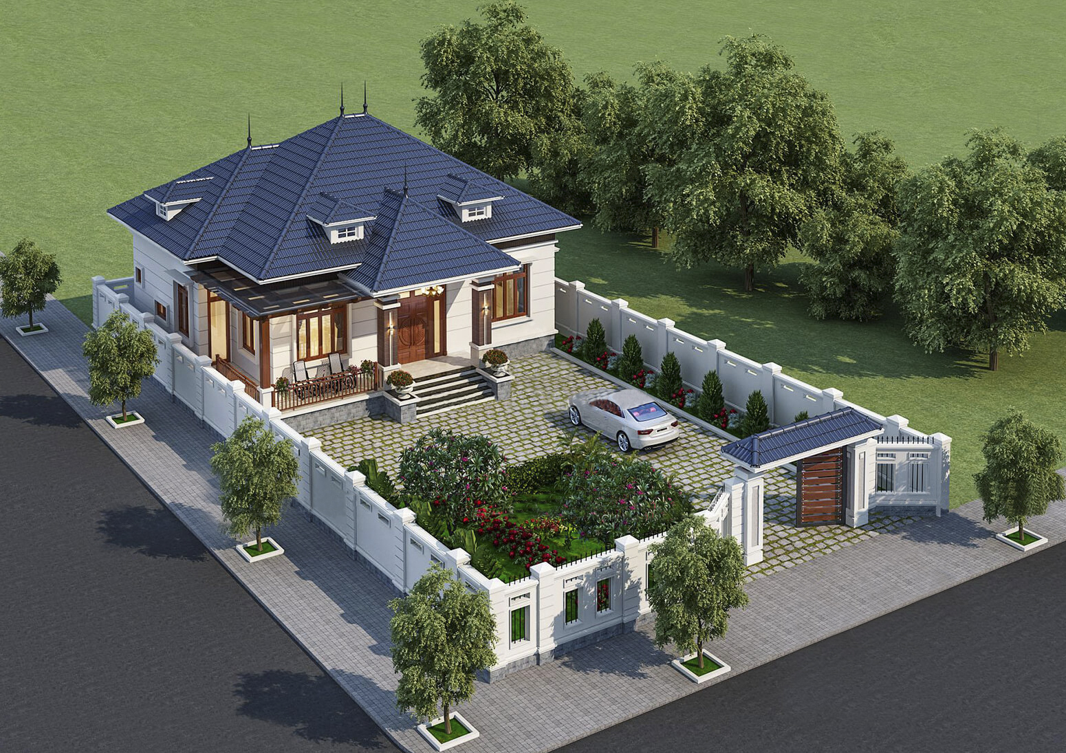 Thi công trọn gói nhà cấp 4 Đà Nẵng