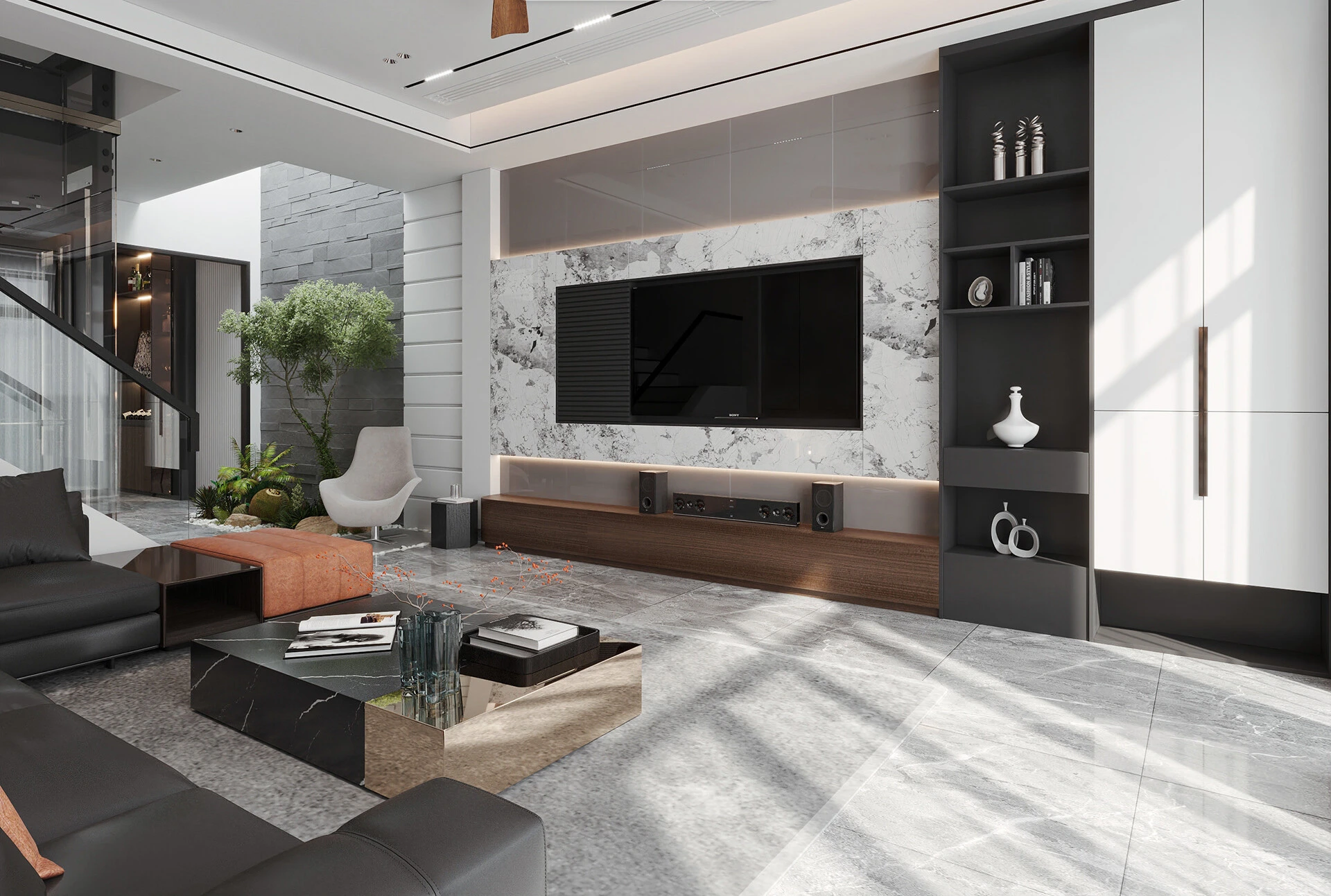 Thiết kế nội thất căn hộ chung cư 95m2 Đà Nẵng