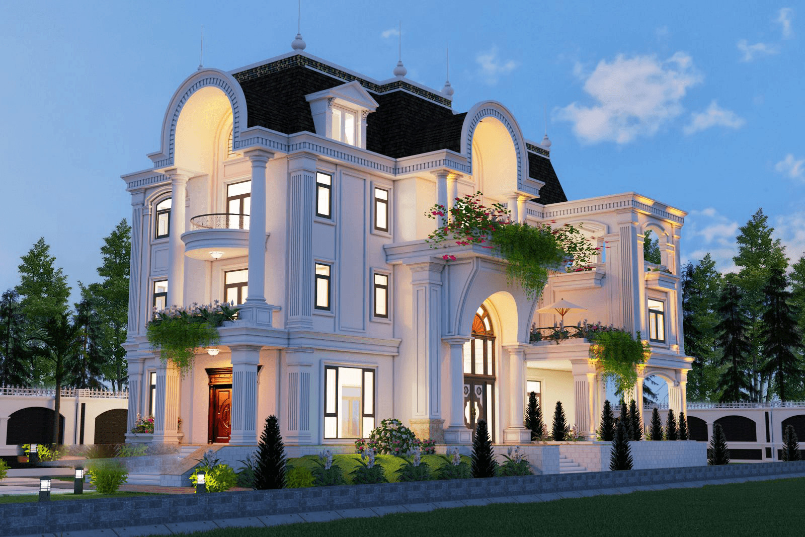 thiết kế thi công biệt thự trọn gói Hồ Chí Minh