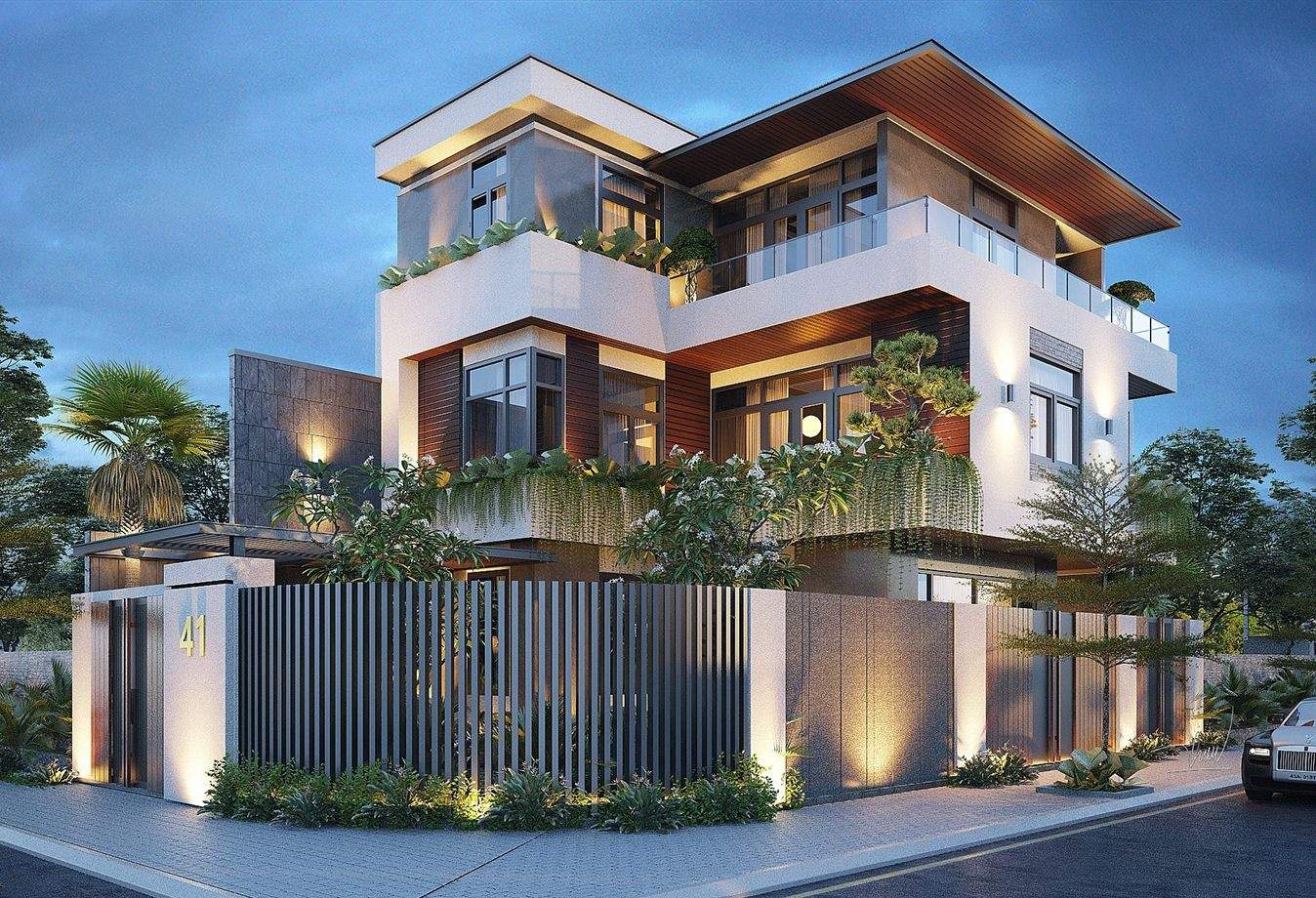 Thiết kế thi công biệt thự trọn gói Hồ Chí Minh