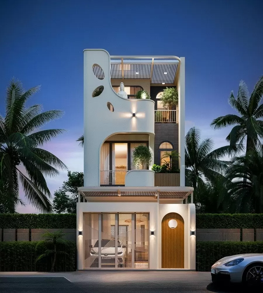 Thiết kế thi công nhà tọn gói ở Huế