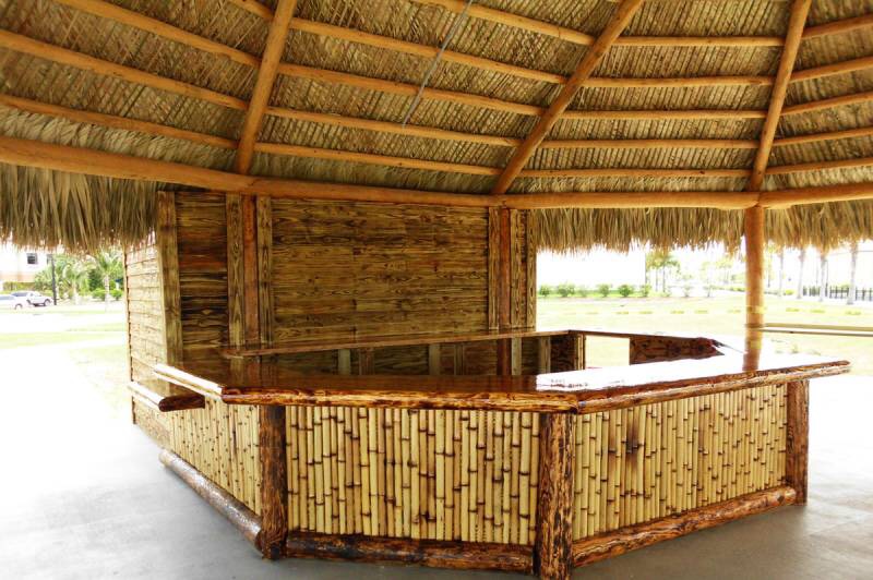 Ốp trần tre và hàng rào tre  từ Tre Trúc Thịnh Phát