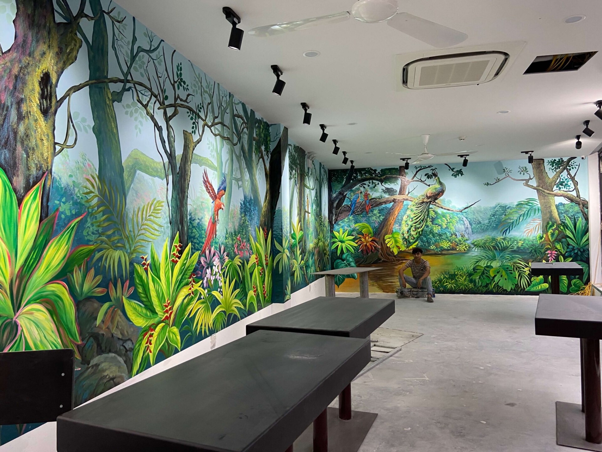 Vẽ tranh tường theo yêu cầu đẹp nhất Hội An