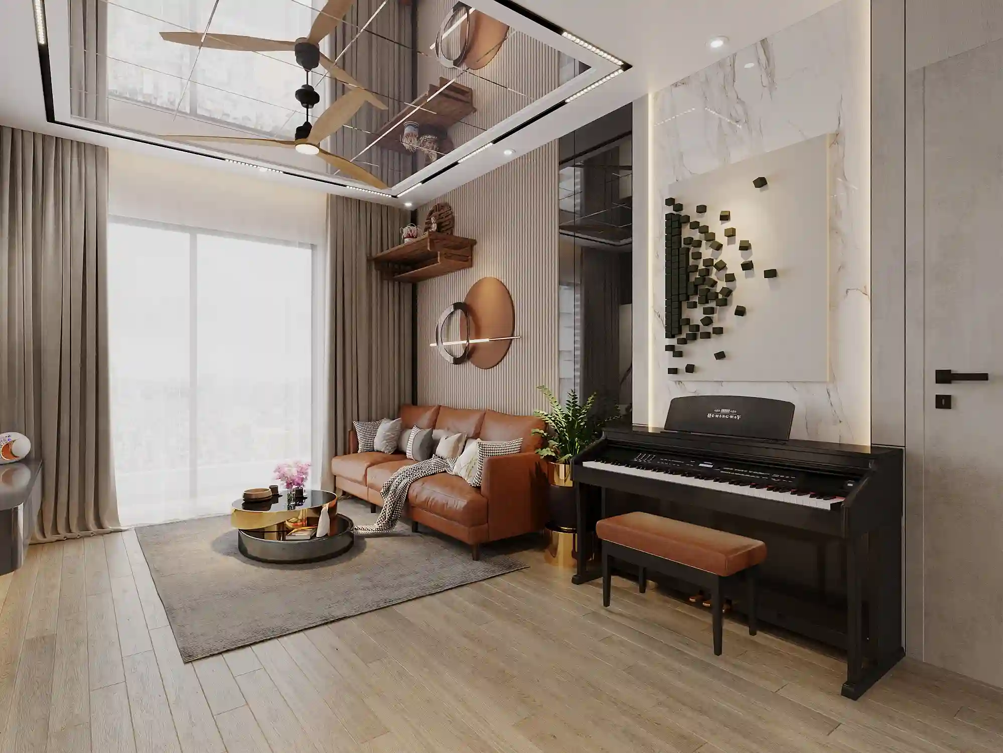 Gói Nội Thất Chung Cư 70m2 Huế | Thi Công Nhanh, Giá Tốt 2026 1 Gói nội thất chung cư 70m2 Huế