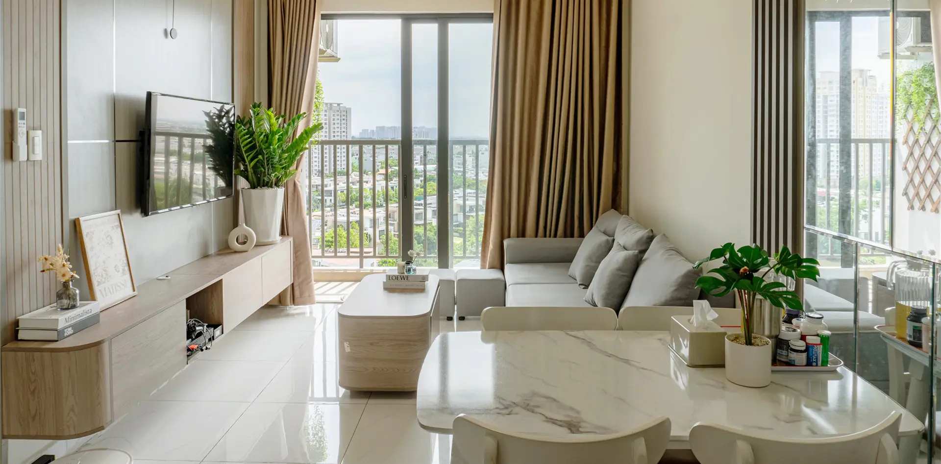 Nội thất trọn gói cho căn hộ tại Quảng Bình