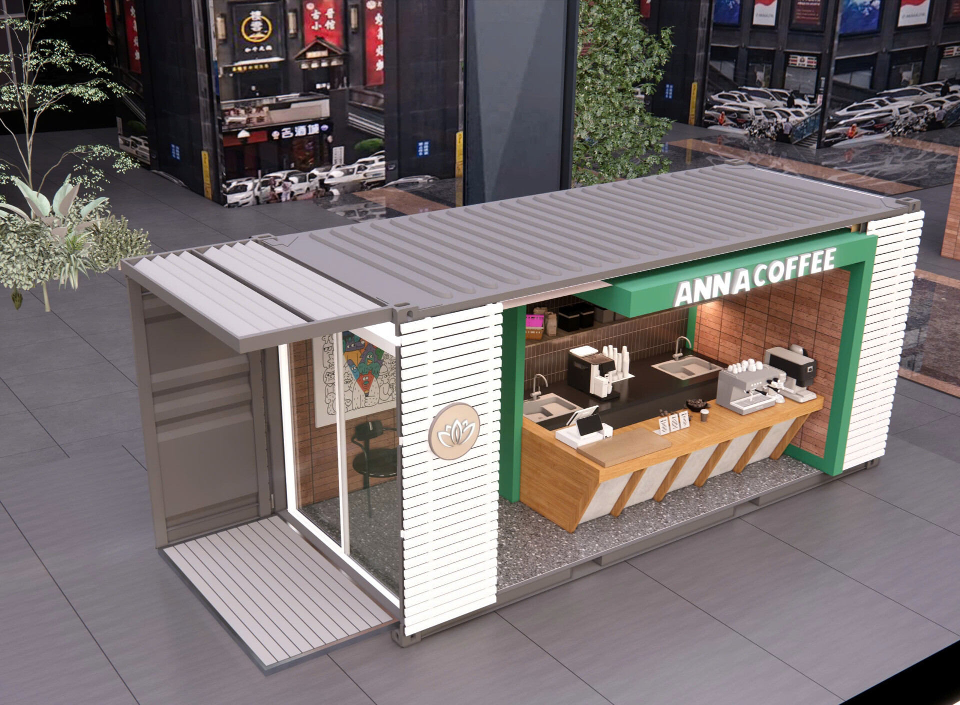 Thi Công Cafe Container Hà Nội | Giải Pháp Mô Hình Cafe Xu Hướng 2026 1 Thi công cafe container Hà Nội