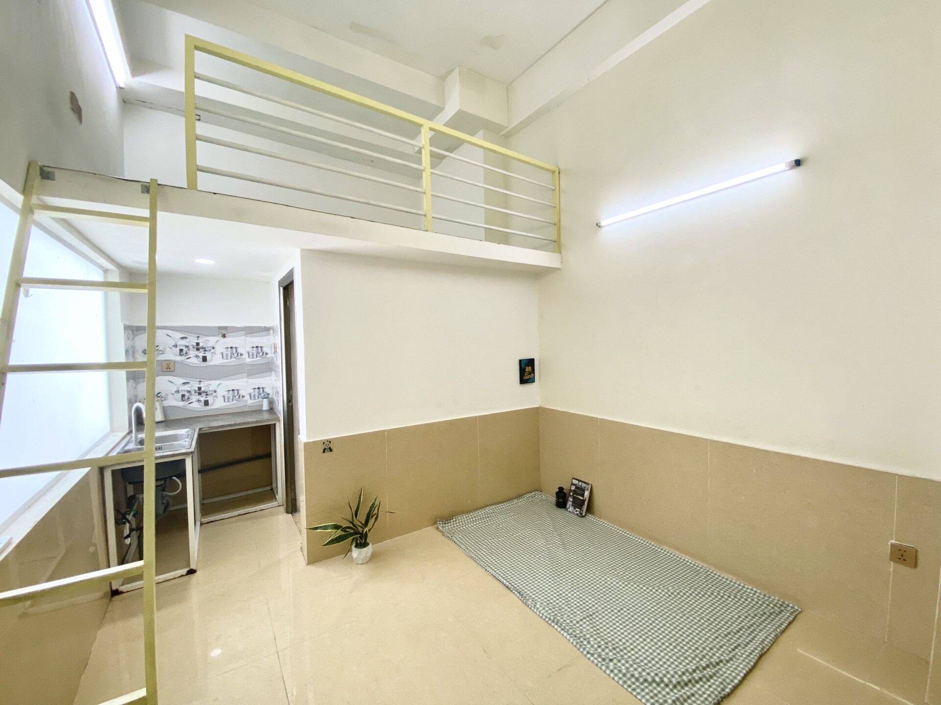 liên kết chịu lực thi công gác lửng phòng trọ Hà Nội