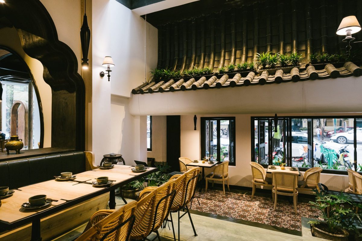 Thi công nhà hàng quán ăn chay Đà Nẵng