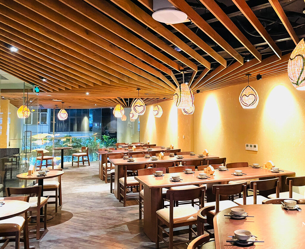 Thi công nhà hàng quán ăn chay Đà Nẵng